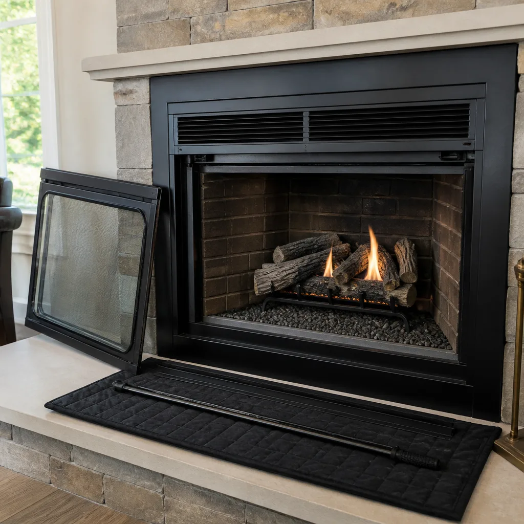 Gas fireplace service